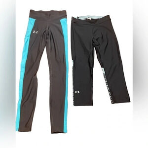 Under Armour Leggings Bundle Size Xs. Both in Good Preowned Condition.